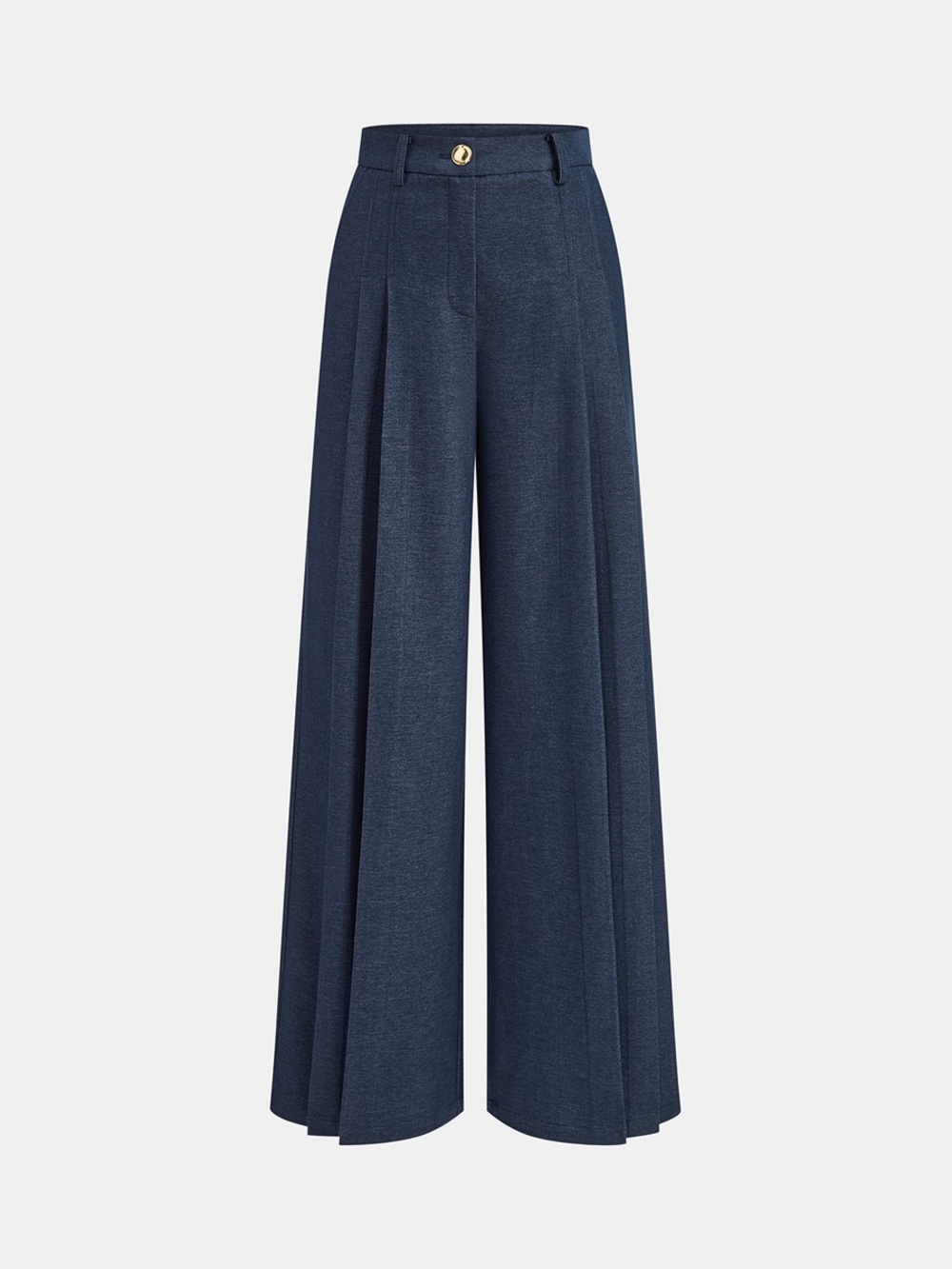▪️NEW Commense - Mid-Waisted Pleated Wide-Leg Pants